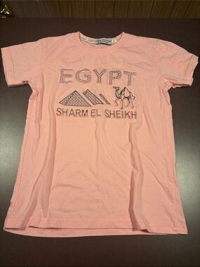 Egypt Sharm El Sheikh Graphic Tee - Pink